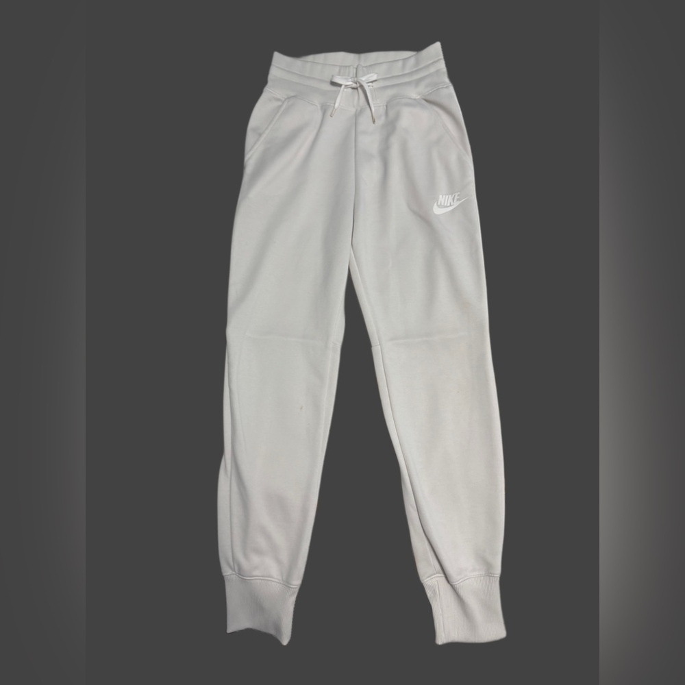 Nike White Jogger Pants